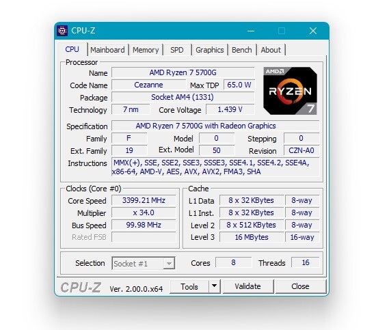 CPU-Z Terbaru